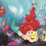 puzzle disney princesses la petite sirène maxi 24 pièces