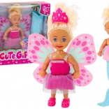 Mini poupée 2-en-1 sirène Fairy Tail Wings