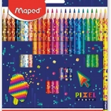 Crayons MAPED Pixel Party 24 pcs