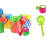 Set seau avec accessoires pour le sable