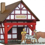 Forge à colombages kit de construction en bois