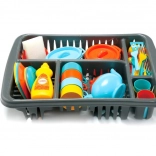 Set de vaisselle pour petites ménagères avec égouttoir