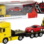 Ensemble poids lourd télécommandé Mercedes-Benz pour enfants