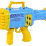 Pistolet à bulles Bazooka avec 45 ouvertures