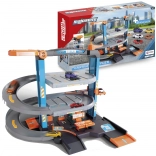 Grand set de garage City Flex avec parking et 5 voitures urbaines Majorette