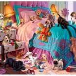 Puzzle Chiots espiègles 1000 pièces