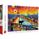 Puzzle 1000 pcs Chats à Paris