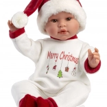 Llorens New Born poupée bébé réaliste parlante 45 cm avec corps souple