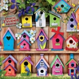Puzzle Nichoirs à oiseaux 1000 pièces