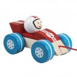 Monoplace de course en bois Detoa