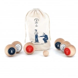 Vilac pétanque Marine – set en bois pour enfants et adultes