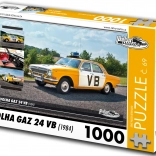 Puzzle rétro Volga GAZ 24 VB 1000 pièces