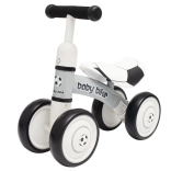 Draisienne pour enfants Baby Mix Baby Bike motif football noir et blanc