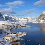 Puzzle Fjord des Lofoten 500 pièces BLUEBIRD