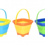 Seau pliable carré pour enfants 19 × 19 cm