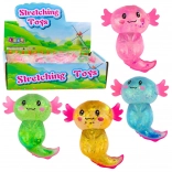 Gniotek antistress axolotl squishy – assortiment de couleurs