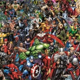 Puzzle de collection 1000 pièces Compact Puzzle Marvel