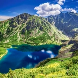 Puzzle 500 pièces Czarny Staw Gąsienicowy, Tatras, Pologne