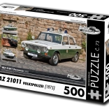 Puzzle voitures rétro VAZ 21011 Volkspolizei 500 pièces