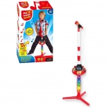 Microphone pour enfants à piles avec effets musicaux