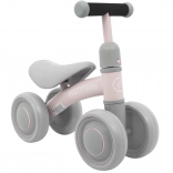 Motocycle à balancier pour enfants à quatre roues PeetyTrike, rose