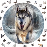 Puzzle en bois Loup Courant 505 pièces de Wooden City