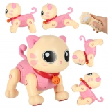 Chat robotique interactif amusant avec télécommande