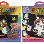 Peinture à la feuille - kit créatif 5 pcs