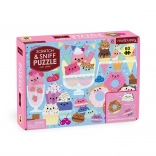 Puzzle Mudpuppy Café des chats parfumé – 60 pièces