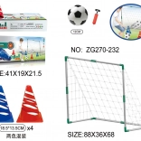 Ensemble de football pour enfants avec cage, ballon et pompe