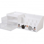 Organiseur de bureau avec petit chat