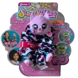 Élastique scintillant en peluche et petit animal 2-en-1 SCRUNCHMIEZ Shimmer Series