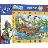 Puzzle d’observation SPY GUY – navire pirate, 100 pièces