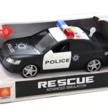 Voiture de police à piles avec son et lumière 1:16