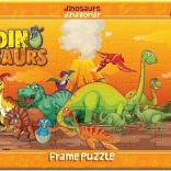 ART PUZZLE dinosaures – puzzle sur plateau 48 pièces