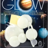 Planètes lumineuses 3D 4M – ensemble du système solaire pour mur