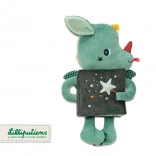 livre en tissu peluche et doudou dragon Joe 3 m+ de Lilliputiens