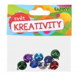 Grelot en forme de visage