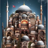 Puzzle Hagia Sofia 1000 pièces