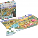 Grand puzzle pour enfants En excursion 24 pièces