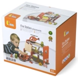 Caserne de pompiers en bois