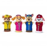 Set de marionnettes PAT' PATROUILLE – 4 personnages en peluche pour théâtre et narration