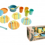 Vaisselle de cuisine en bioplastique pour enfants