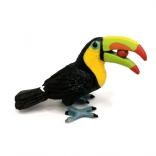 Figurine toucan toco avec fruit