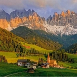 Puzzle CHERRY PAZZI – Santa Maddalena, Dolomites (1000 pièces)