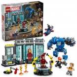 lego marvel laboratoire d'iron man : l'armurerie 76315