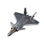 Sluban Army avion de chasse furtif J-20 au fini métallique kit de construction