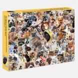 Puzzle Animaux joyeux Galison 500 pièces
