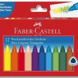Crayons de cire triangulaires 12 pcs FABER-CASTELL
