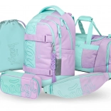Set Scolaire BAAGL Skate Max Sweet : Sac à dos, Trousse, Pochette et Sac de Sport